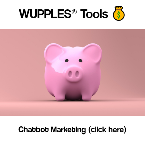 wupples tools chatbot marketing