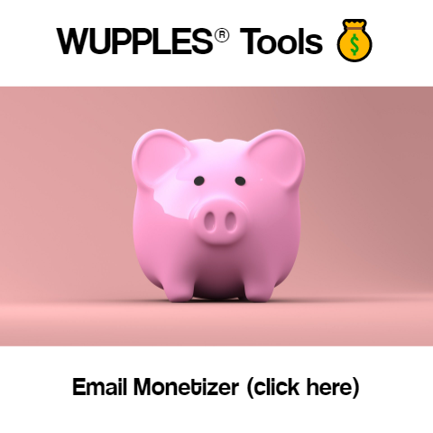 wupples tools email monetizer