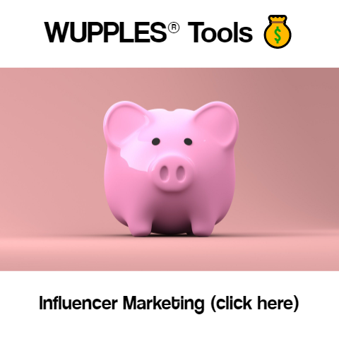 wupples tools influencer marketing