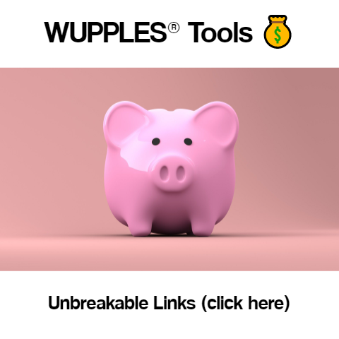 wupples tools unbreakable links
